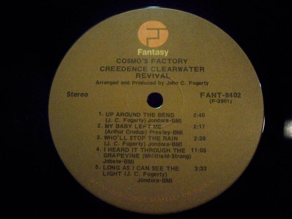 Creedence Clearwater Revival : Cosmo's Factory (LP, Album, RE, Bro)