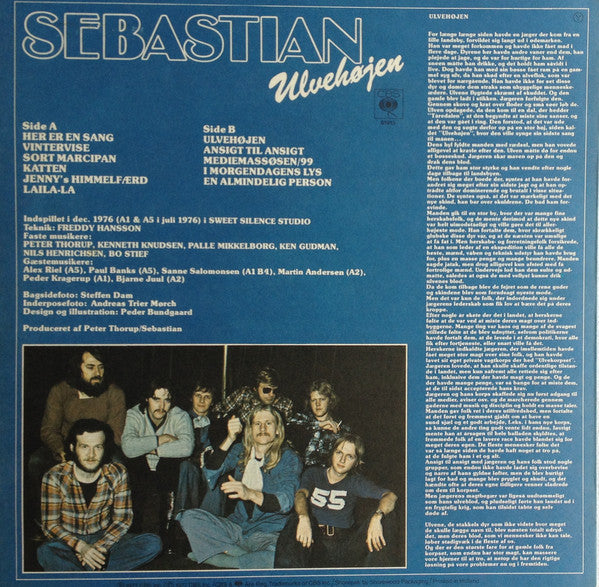 Sebastian (5) : Ulvehøjen (LP, Album)