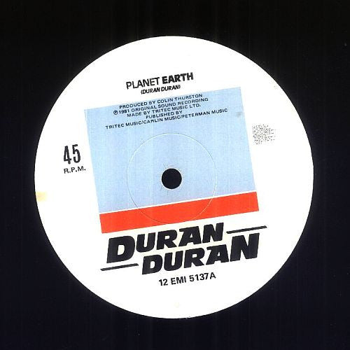Duran Duran : Planet Earth (12")