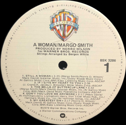 Margo Smith : A Woman (LP, Album)