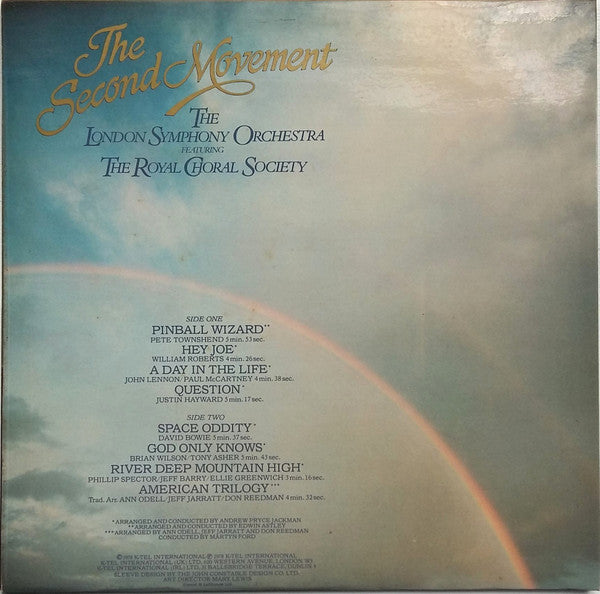 London Symphony Orchestra Featuring The Royal Choral Society : Classic Rock - The Second Movement (LP, Ltd, Blu)