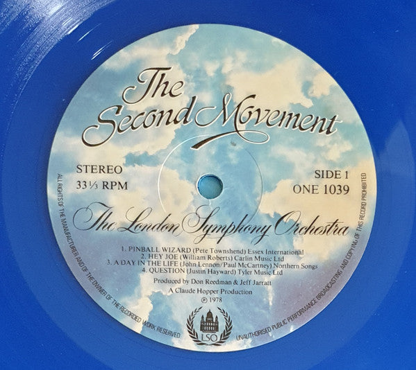 London Symphony Orchestra Featuring The Royal Choral Society : Classic Rock - The Second Movement (LP, Ltd, Blu)