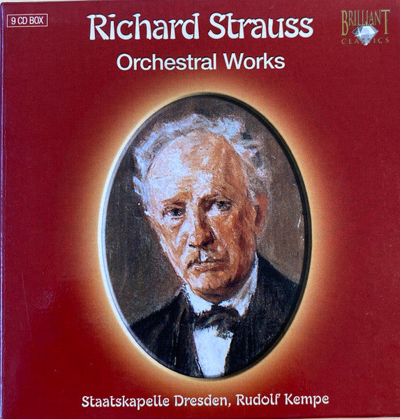 Richard Strauss, Staatskapelle Dresden, Rudolf Kempe : Orchestral Works  (9xCD, Album + Box, Comp)