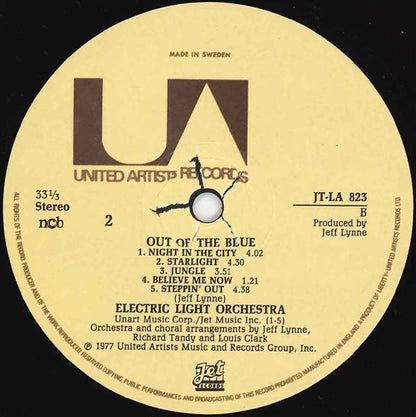 Electric Light Orchestra : Out Of The Blue (2xLP, Album)