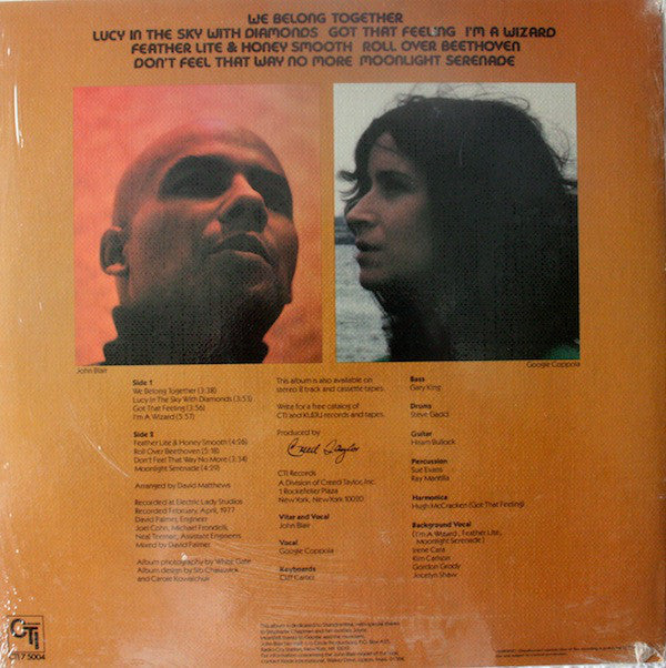 John Blair : We Belong Together (LP, Album)