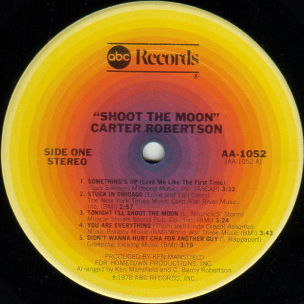 Carter Robertson : Shoot The Moon (LP)