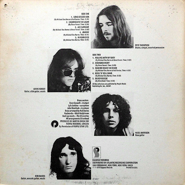 Silverhead : Silverhead (LP, Album, PR )