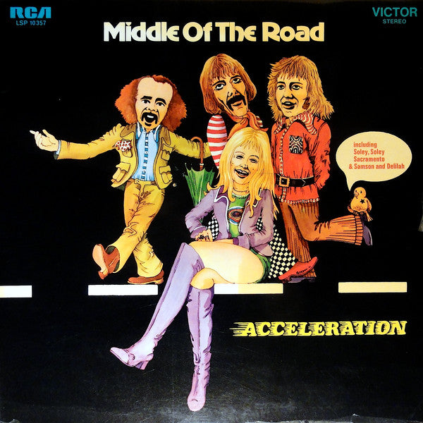 Middle Of The Road : Acceleration (LP, Album, Gat)