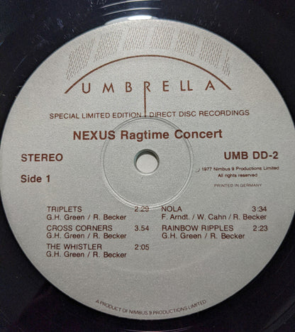 Nexus (18) : Ragtime Concert (LP, Ltd)