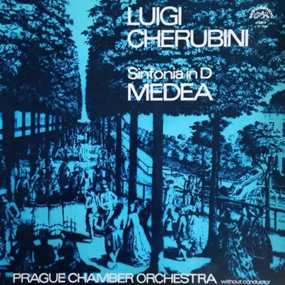 Luigi Cherubini - Prague Chamber Orchestra : Sinfonia In D / Medea (LP, Album, RP, Blu)