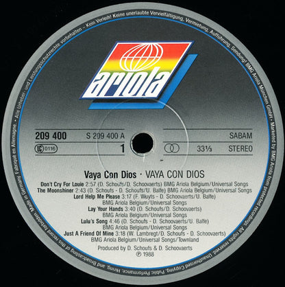 Vaya Con Dios : Vaya Con Dios (LP, Album)