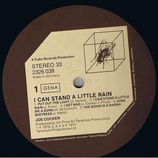 Joe Cocker : I Can Stand A Little Rain (LP, Album)