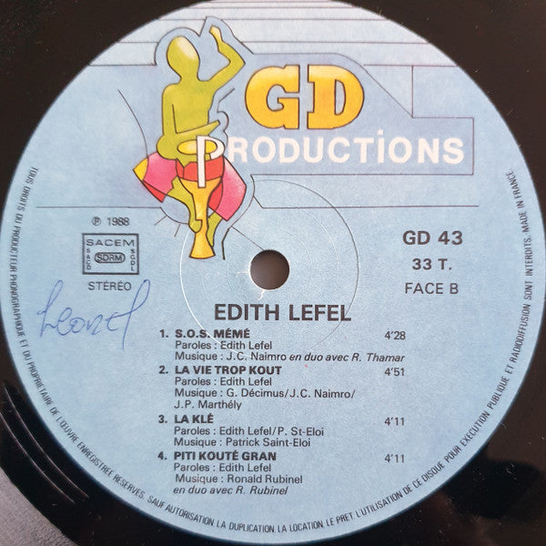 Edith Lefel : La Klé (LP)