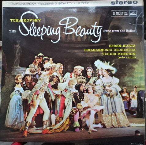 Pyotr Ilyich Tchaikovsky, Efrem Kurtz, Yehudi Menuhin, Philharmonia Orchestra : The Sleeping Beauty. Suitr From The Ballet (LP)