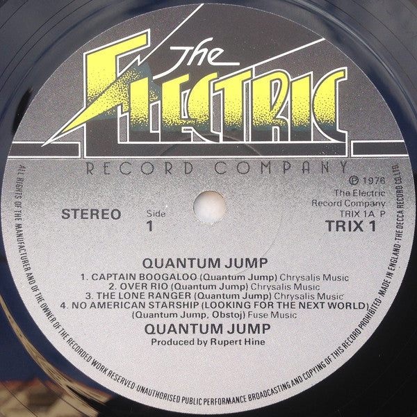 Quantum Jump : Quantum Jump (LP, Album)