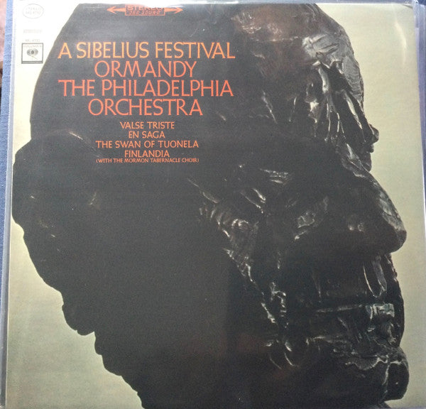 Jean Sibelius, Eugene Ormandy, The Philadelphia Orchestra : A Sibelius Festival (LP, Album, San)