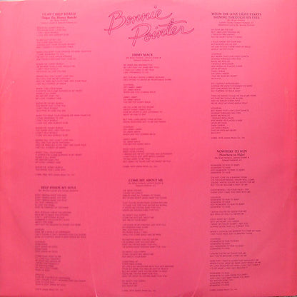 Bonnie Pointer : Bonnie Pointer (LP, Album)