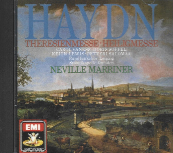 Joseph Haydn - Carol Vaness, Doris Soffel, Keith Lewis (4), Petteri Salomaa, Rundfunkchor Leipzig, Staatskapelle Dresden, Sir Neville Marriner : Theresienmesse - Heiligmesse (CD, Album, RE)