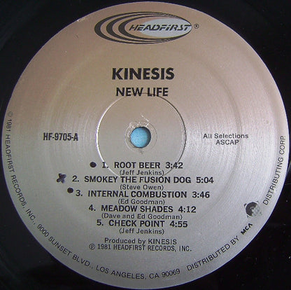 Kinesis (3) : New Life (LP, Album)