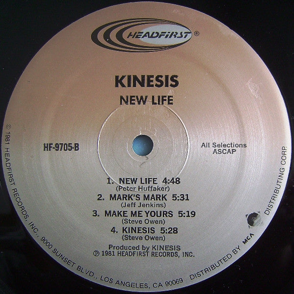 Kinesis (3) : New Life (LP, Album)