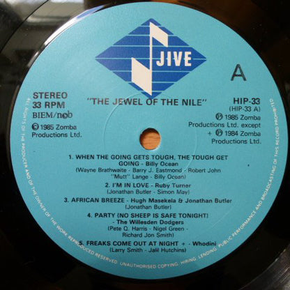 Various : The Jewel Of The Nile: Music From The Motion Picture Soundtrack (LP, Album)