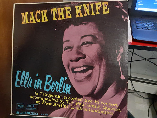 Ella Fitzgerald : Mack The Knife - Ella In Berlin (LP, Album, RE)