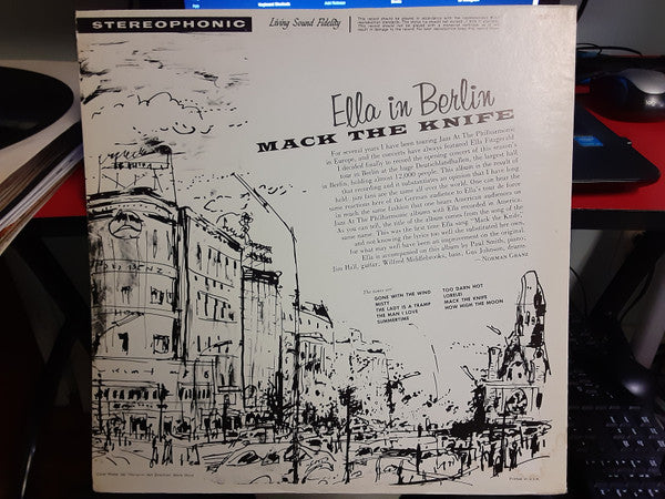 Ella Fitzgerald : Mack The Knife - Ella In Berlin (LP, Album, RE)