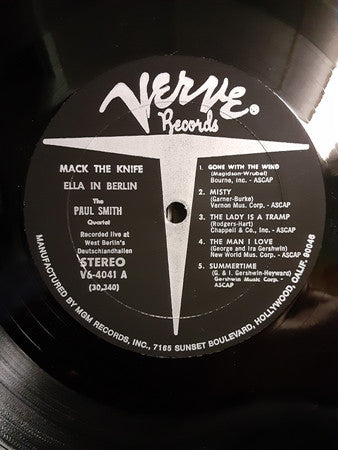 Ella Fitzgerald : Mack The Knife - Ella In Berlin (LP, Album, RE)