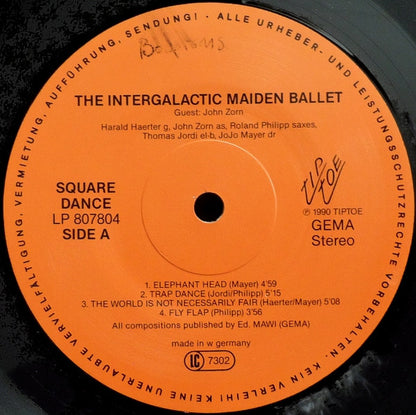 The Intergalactic Maiden Ballet Featuring John Zorn : Square Dance (LP, Album)