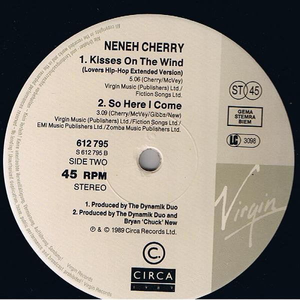 Neneh Cherry : Inna City Mamma (12", Maxi)