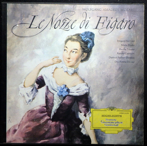 Wolfgang Amadeus Mozart, Ferenc Fricsay, Radio-Symphonie-Orchester Berlin : Le Nozze Di Figaro - Highlights (LP, Mono)