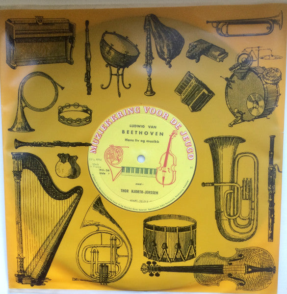 Ludwig van Beethoven : Ludwig van Beethoven - Hans Liv Og Musikk (10", Mono)