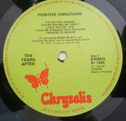 Ten Years After : Positive Vibrations (LP)