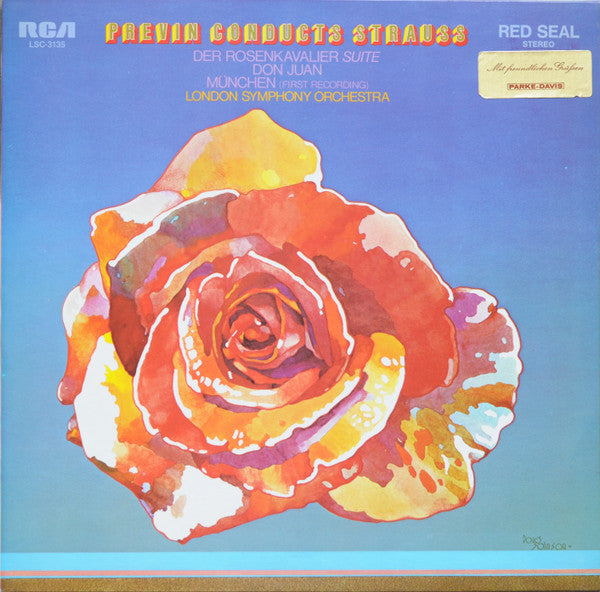 André Previn Conducts Richard Strauss, London Symphony Orchestra : Previn Conducts Strauss (LP, Album)