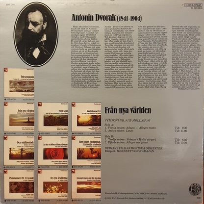 Antonín Dvořák, Herbert Von Karajan, Berliner Philharmoniker : Från Nya Världen Symfoni Nr. 9 Av Antonin Dvorak (LP)