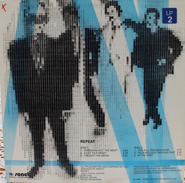 Repeat Repeat (2) : Repeat Repeat (LP, MiniAlbum)