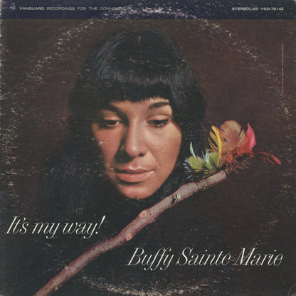 Buffy Sainte-Marie : It's My Way! (LP, Album, Pit)