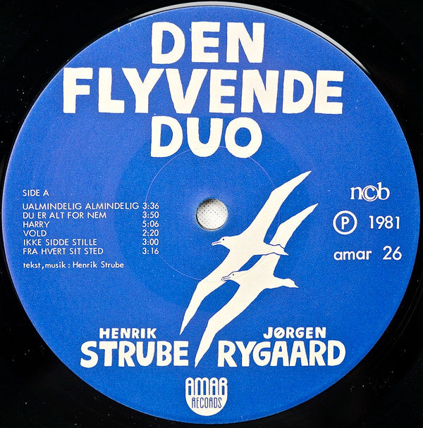 Henrik Strube - Jørgen Rygaard : Den Flyvende Duo (LP, Album)