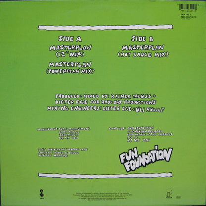 Fun Foundation : Masterplan (12")