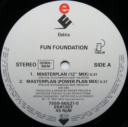 Fun Foundation : Masterplan (12")