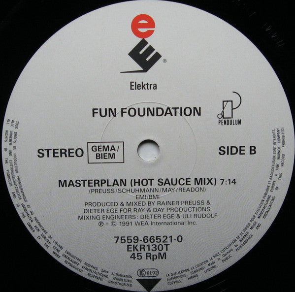 Fun Foundation : Masterplan (12")
