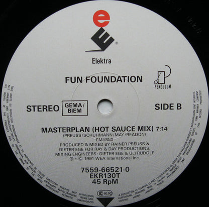 Fun Foundation : Masterplan (12")