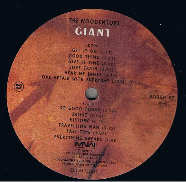 The Woodentops : Giant (LP, Album)