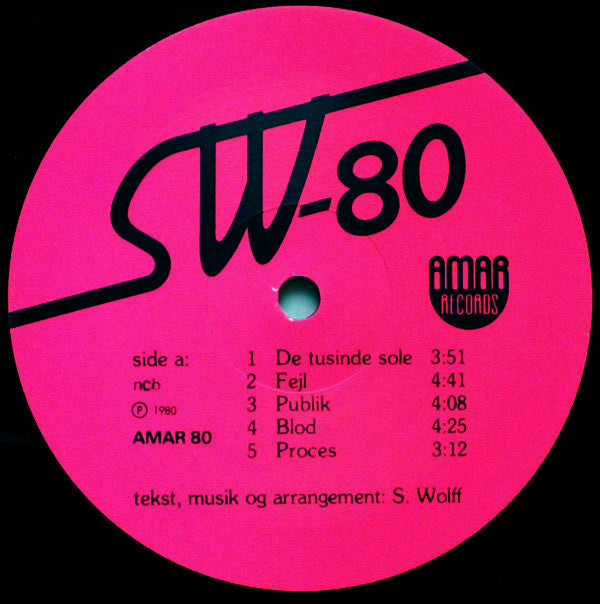 SW80 : SW-80 (LP, Album)