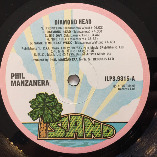 Phil Manzanera : Diamond Head (LP, Album)