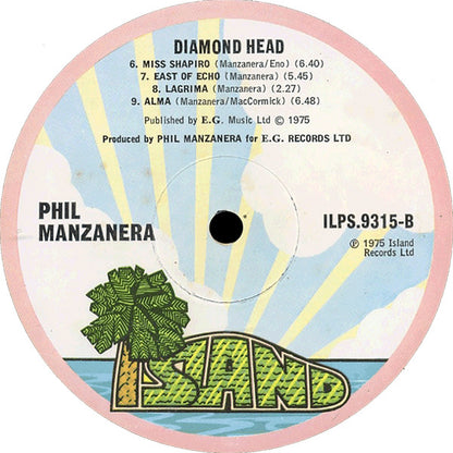 Phil Manzanera : Diamond Head (LP, Album)