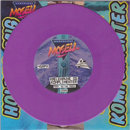 Marvelous Mosell : Holder Mig På Tæerne / Kælenavne & Komplimenter (7", Single, Ltd, Pur)