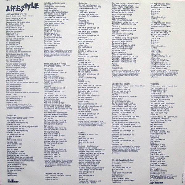 Lifestyle (7) : Lifestyle (LP, Album)