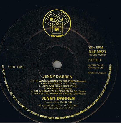 Jenny Darren : Jenny Darren (LP, Album)