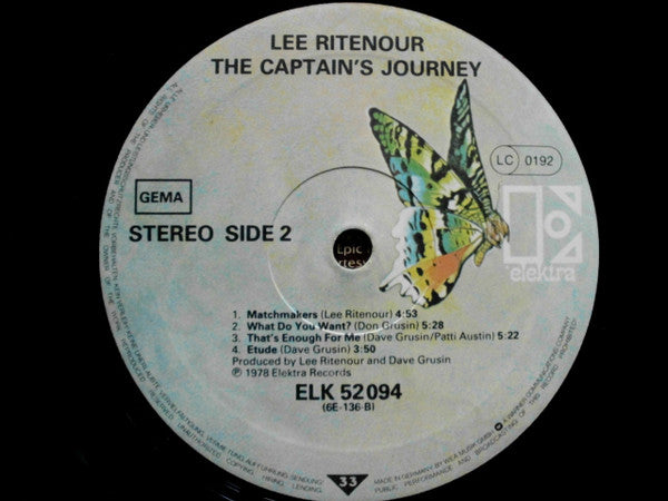 Lee Ritenour : The Captain's Journey (LP, Album)